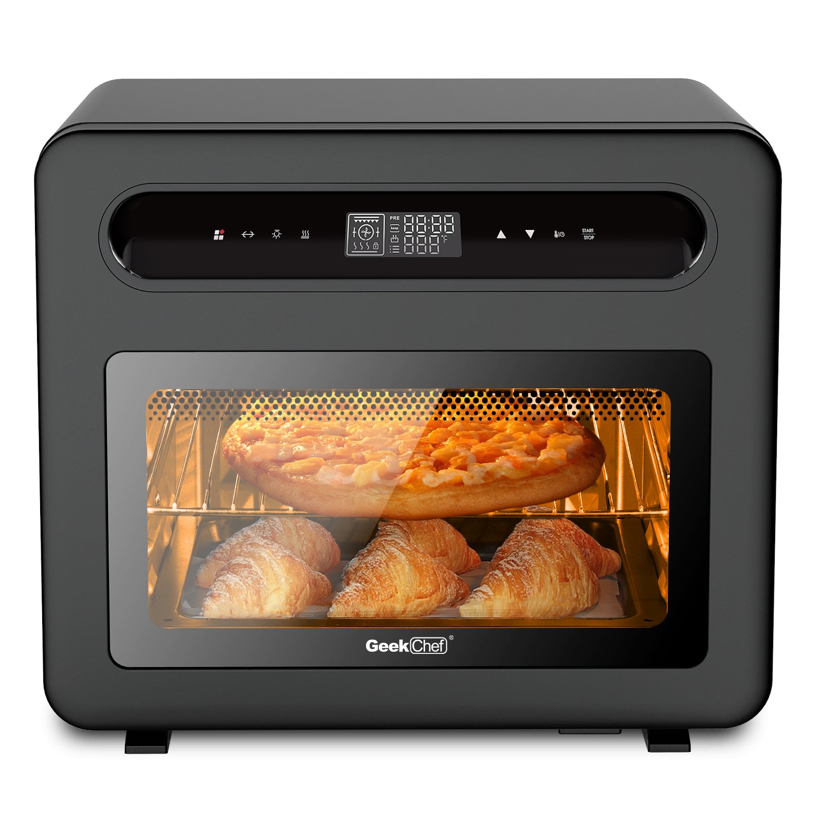 WHALL Air Fryer Oven, 30-Quart Smart Convection with Steam