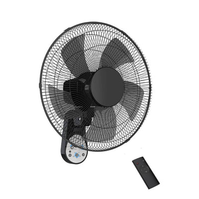 PARIS RHÔNE Wall Mount Fan with Remote,16 ” Wall Fan, 90° Oscillating Quiet Wall Fan with Remote