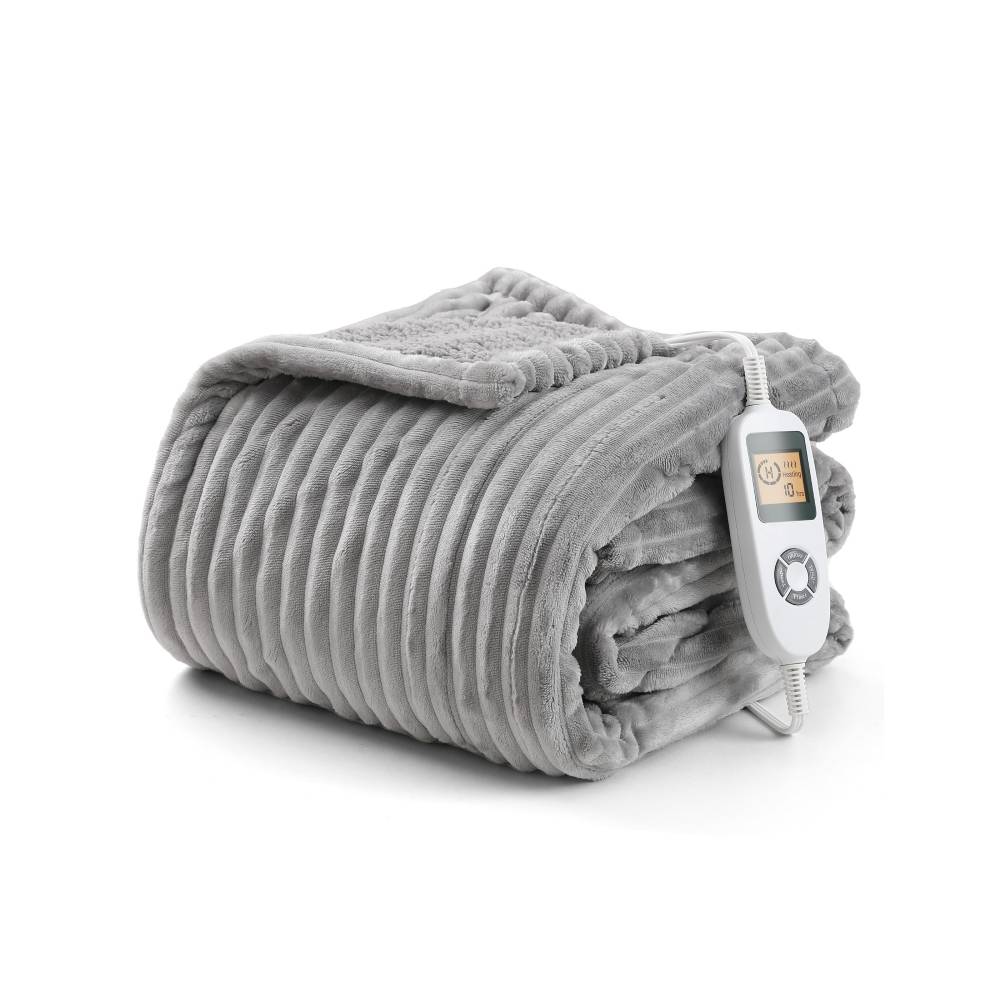 50 x 60】Electric Heated Throw Blanket, 50in x 60in Fast Heating Fla