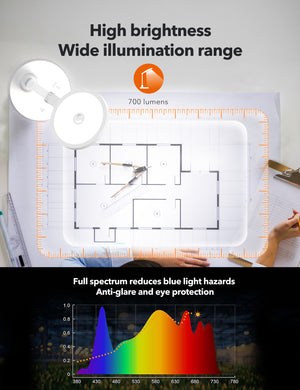 TaoTronics | Jupiter L1 Full spectrum Plastic Desk Lamp TT-DL1055