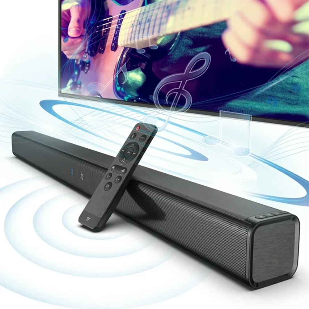 TaoTronics Wireless Bluetooth 5.3 Sound Bar TV Speaker TT-SK035