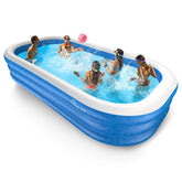 Evajoy Inflatable EJ-HF021 Outdoor Family Large Pool for Toddlers, Kids, Adults  WM