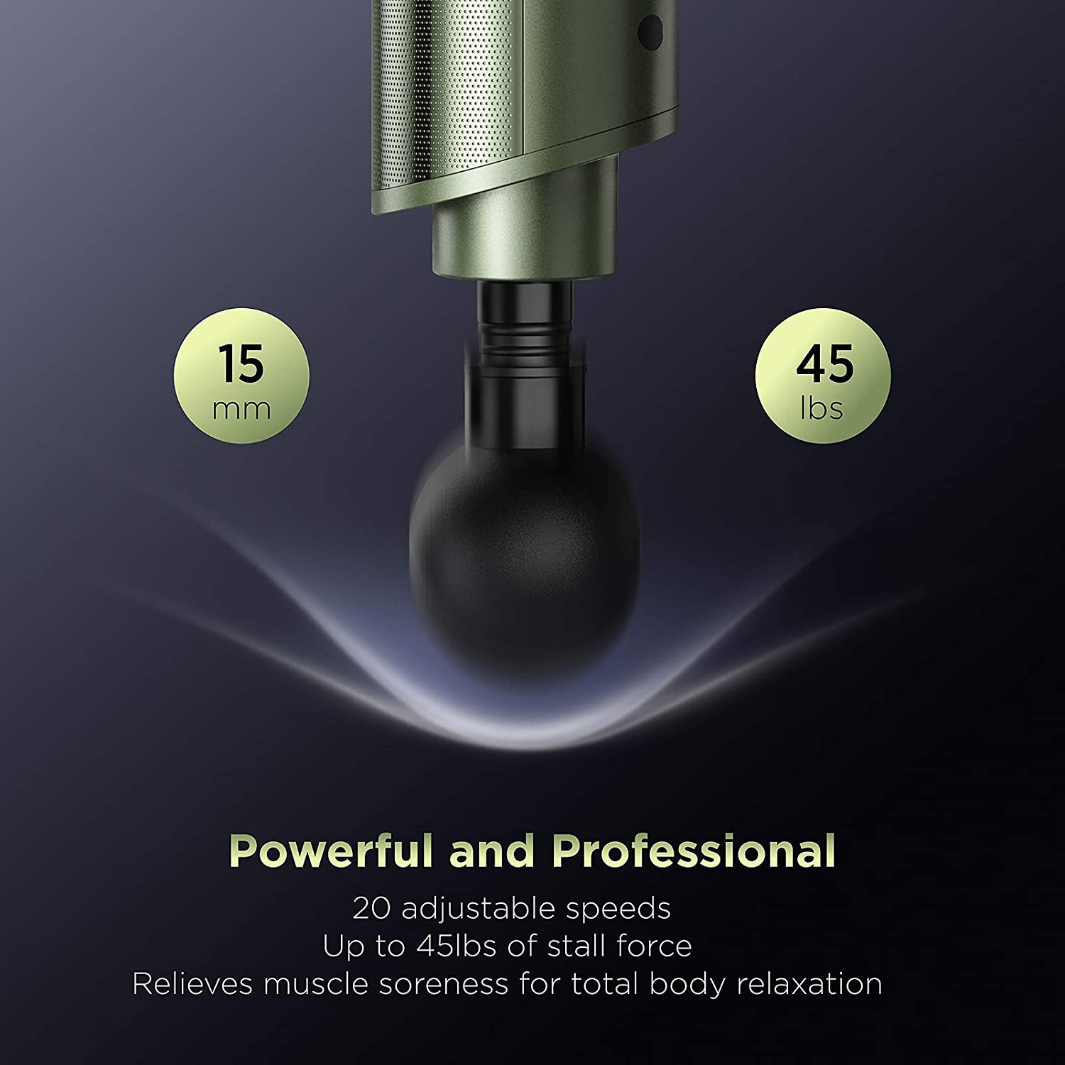 Percussion Massager - Total Body Massage At Your Fingertips