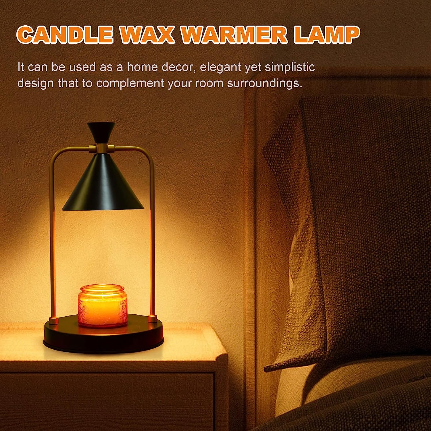 Candle Warmer Lamp, Dimmable & with Timer – Evlove Candle Co.