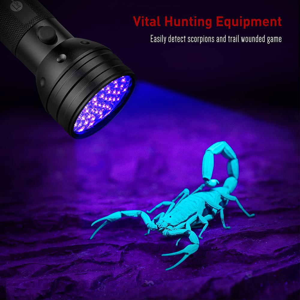 Black UV Light Activator LED Torch