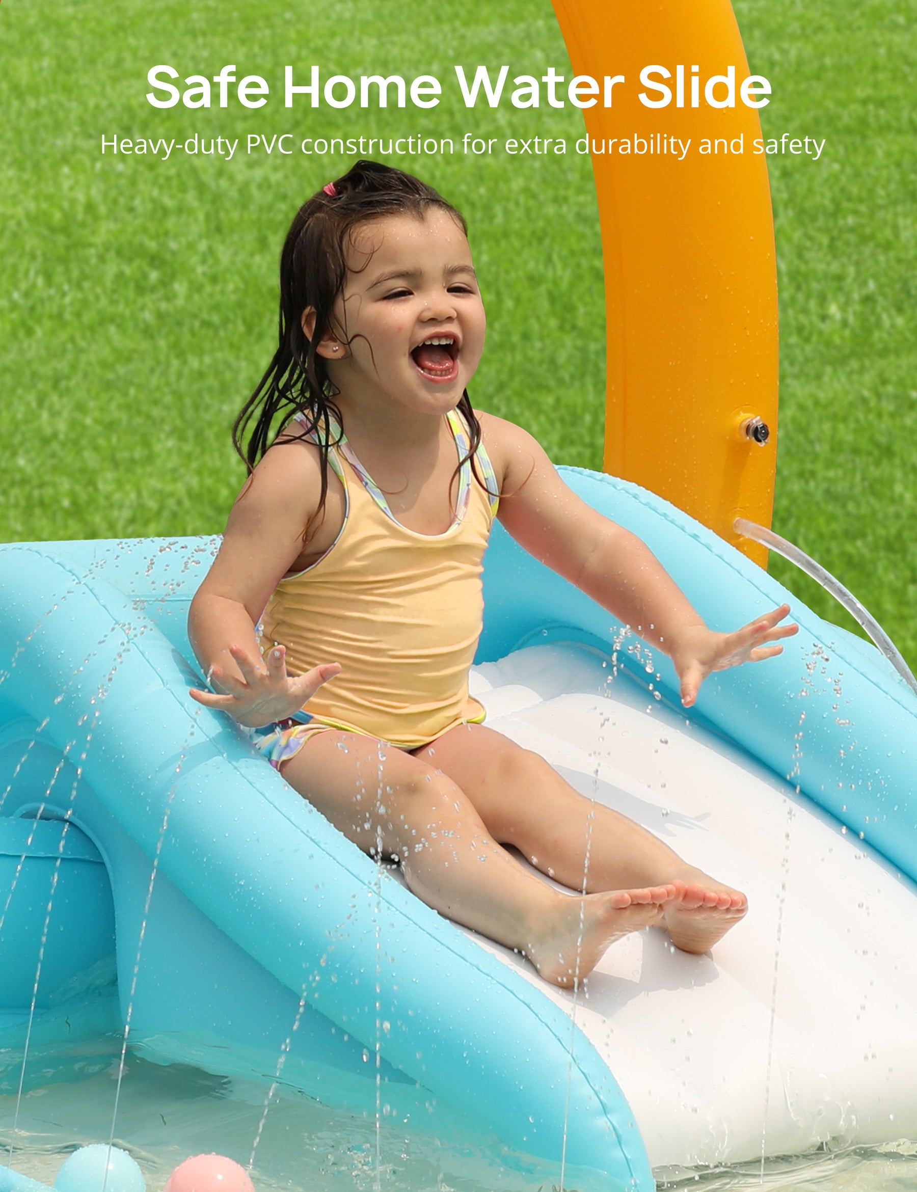 inflatable pools for kids with slides