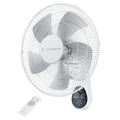 Wall Mount Fan, 16 Inch 5 Blades 5 Speeds Wall Fan with Remote Control-TaoTronics