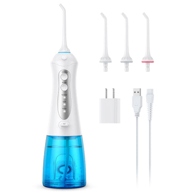 Evajoy Cordless Water Flosser for Teeth, Rechargeable Teeth Cleaner EJ-PCA007